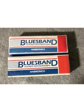 Hohner International Blues Band Harmonica Lot Of 2